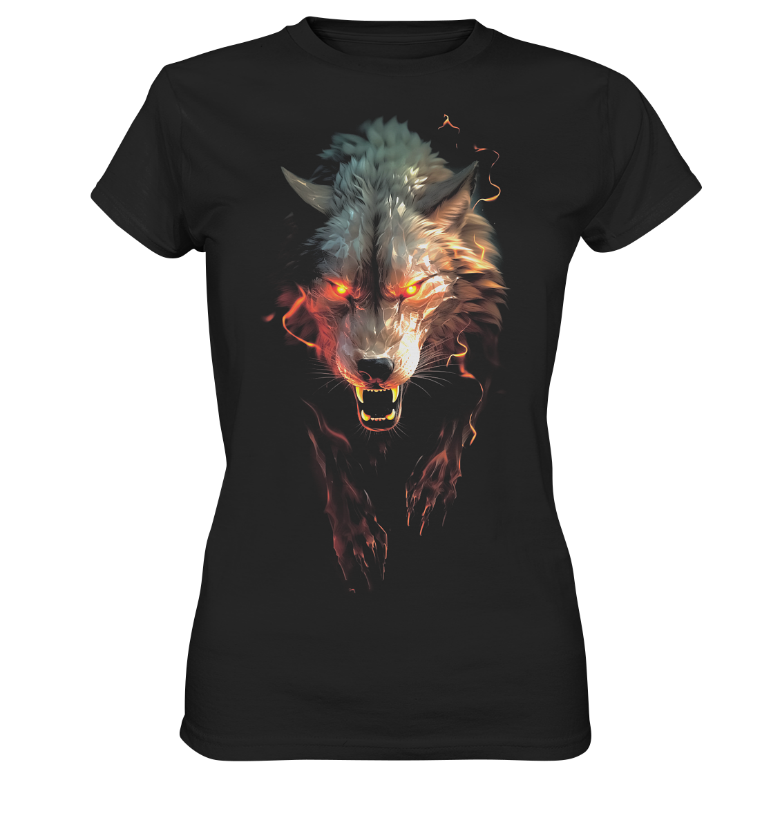 Wolf  - Ladies Premium Shirt