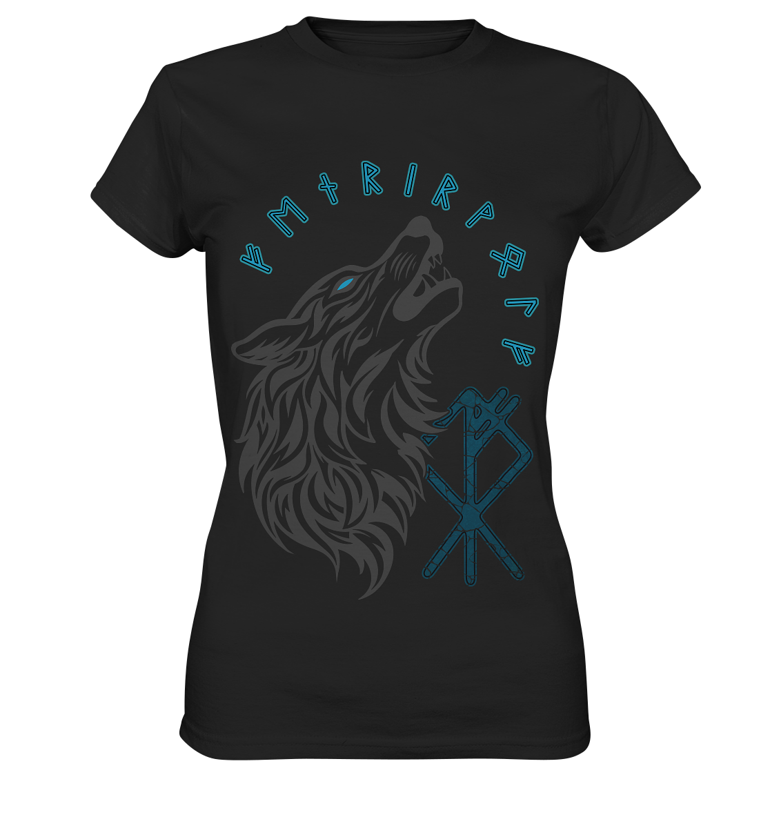 Fenrir Wolf  - Ladies Premium Shirt