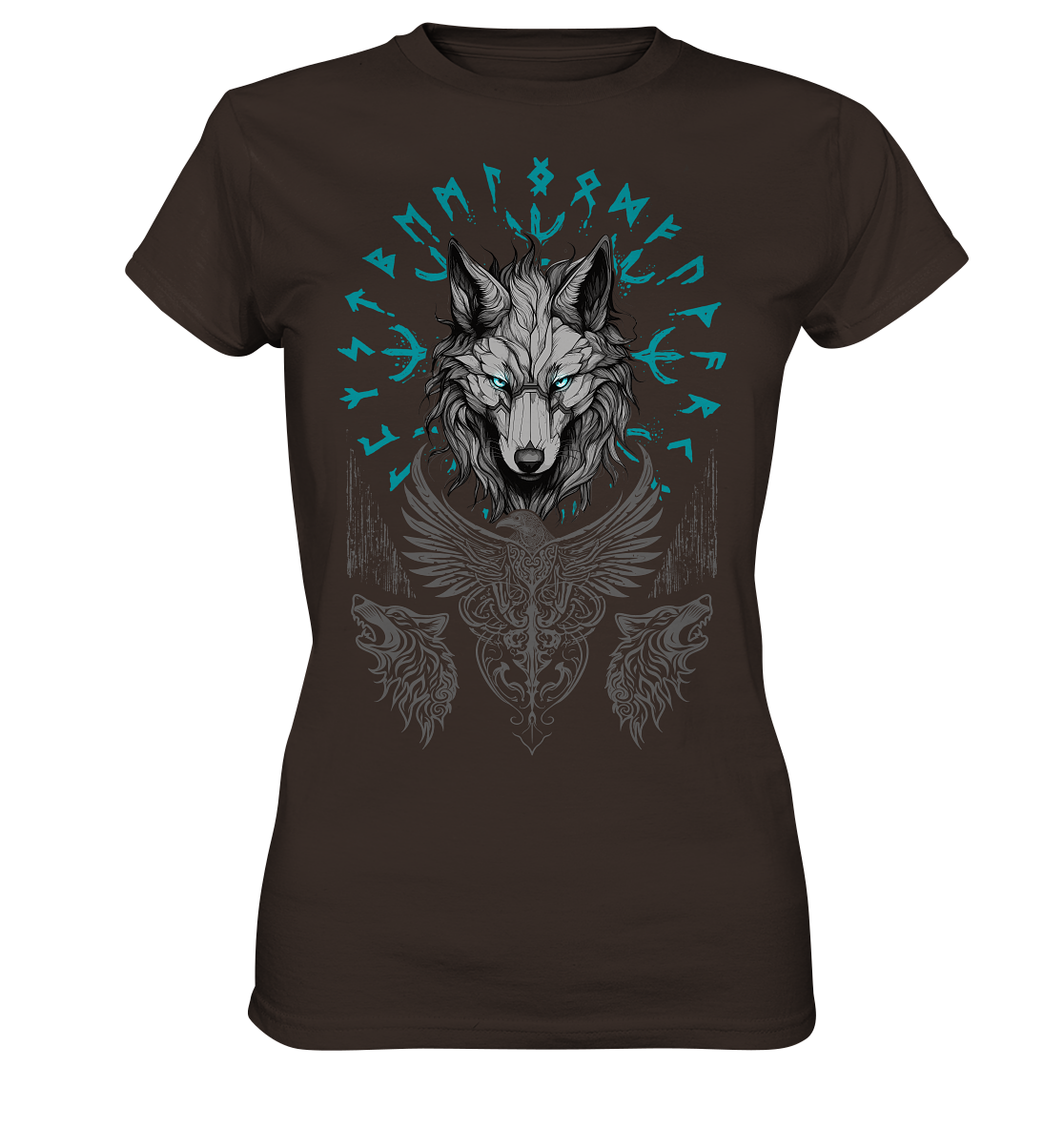 Wolf Vegvisir - Ladies Premium Shirt