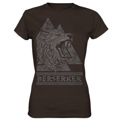 Nordic Wolf Berserker  - Ladies Premium Shirt