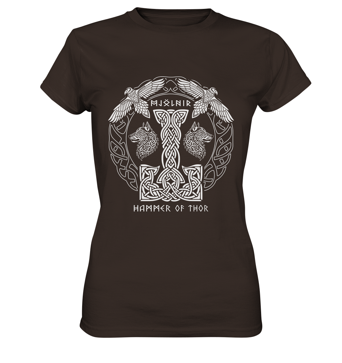 Mjölnir Hammer Of Thor - Ladies Premium Shirt