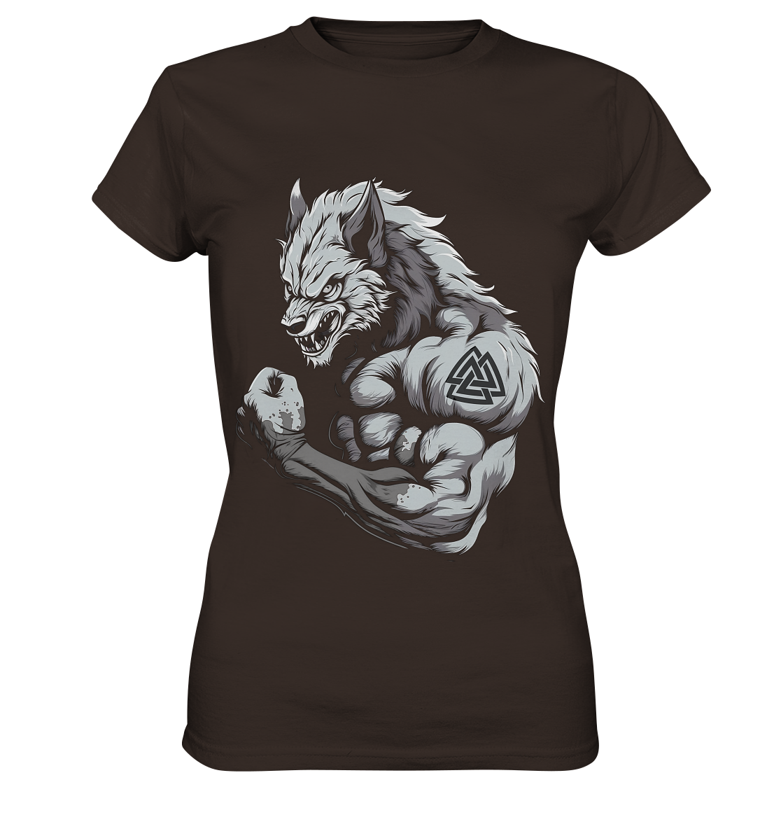 Wolf Valknut - Ladies Premium Shirt