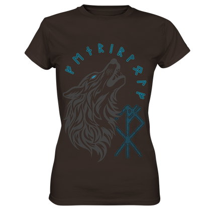 Fenrir Wolf  - Ladies Premium Shirt