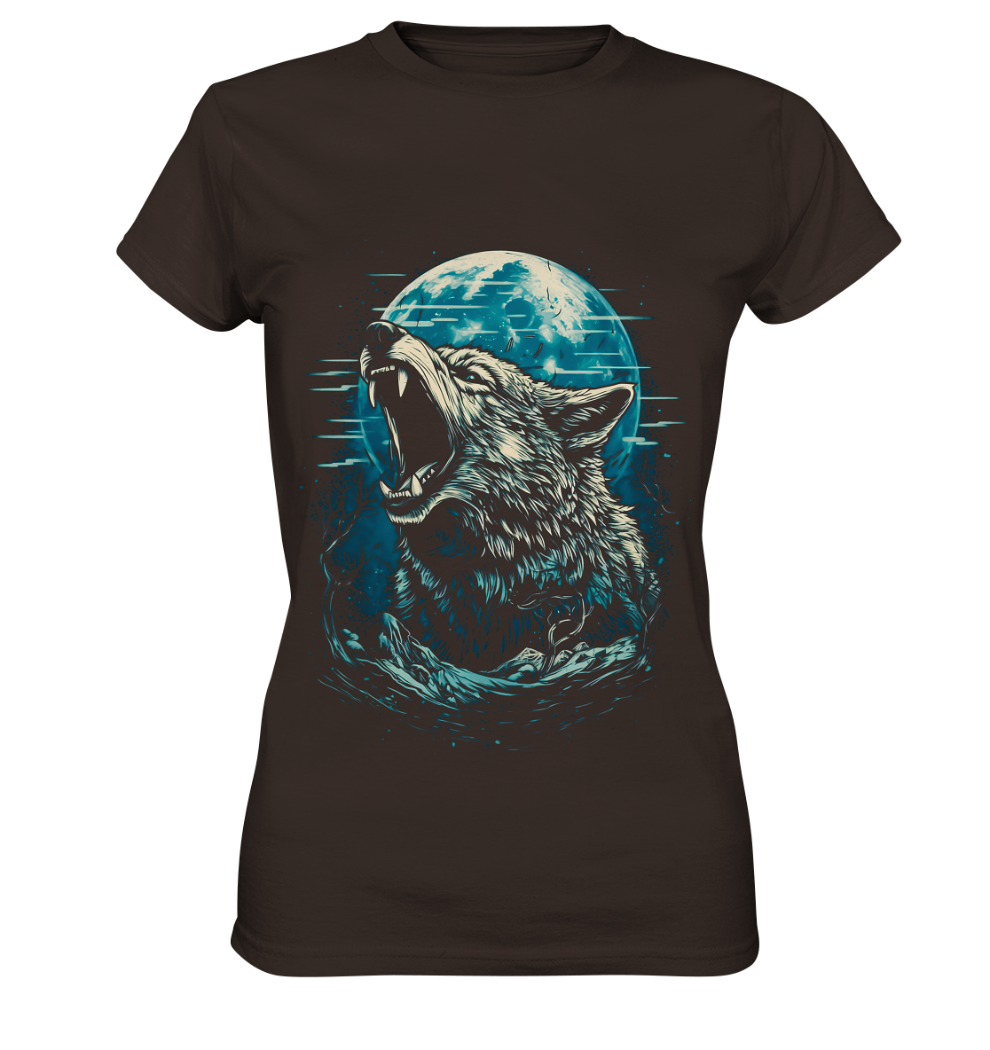 Nordic Wolf  - Ladies Premium Shirt