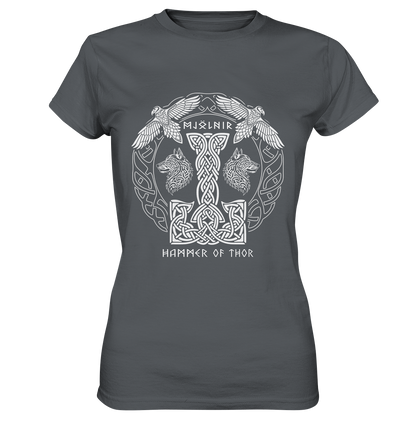 Mjölnir Hammer Of Thor - Ladies Premium Shirt