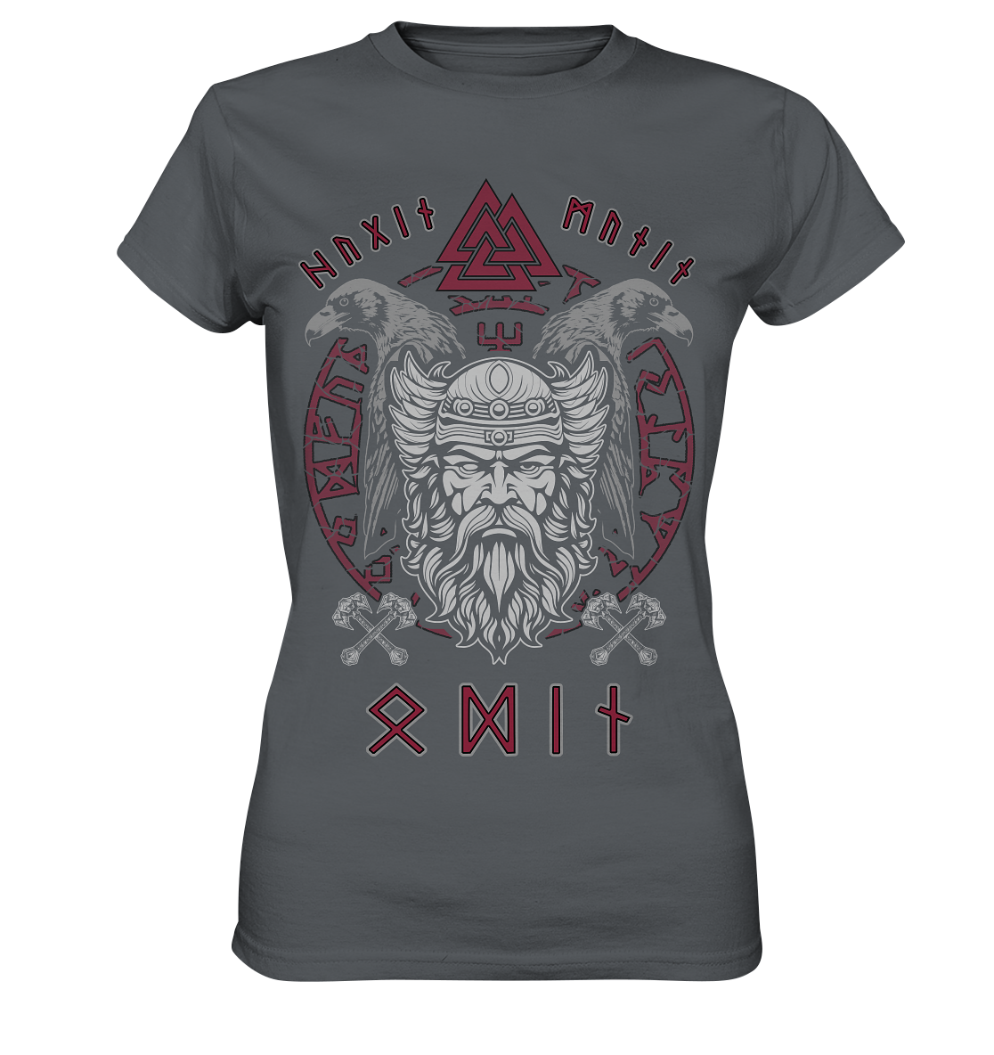 Odin Hugin Munin - Ladies Premium Shirt