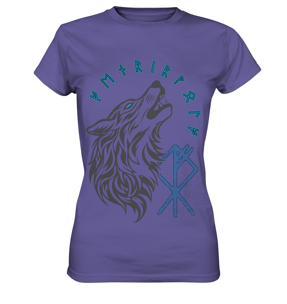 Fenrir Wolf  - Ladies Premium Shirt