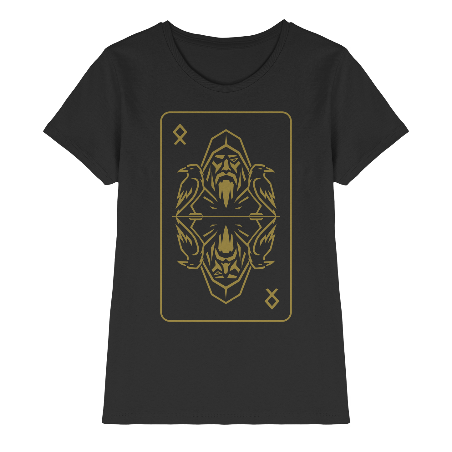 Runen Karte Odin - Ladies Premium Shirt