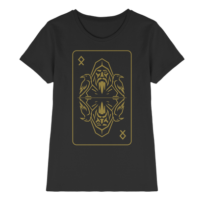Runen Karte Odin - Ladies Premium Shirt