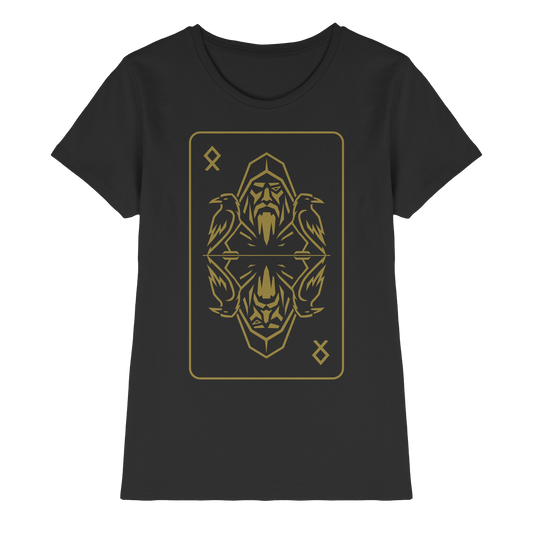 Runen Karte Odin - Ladies Premium Shirt