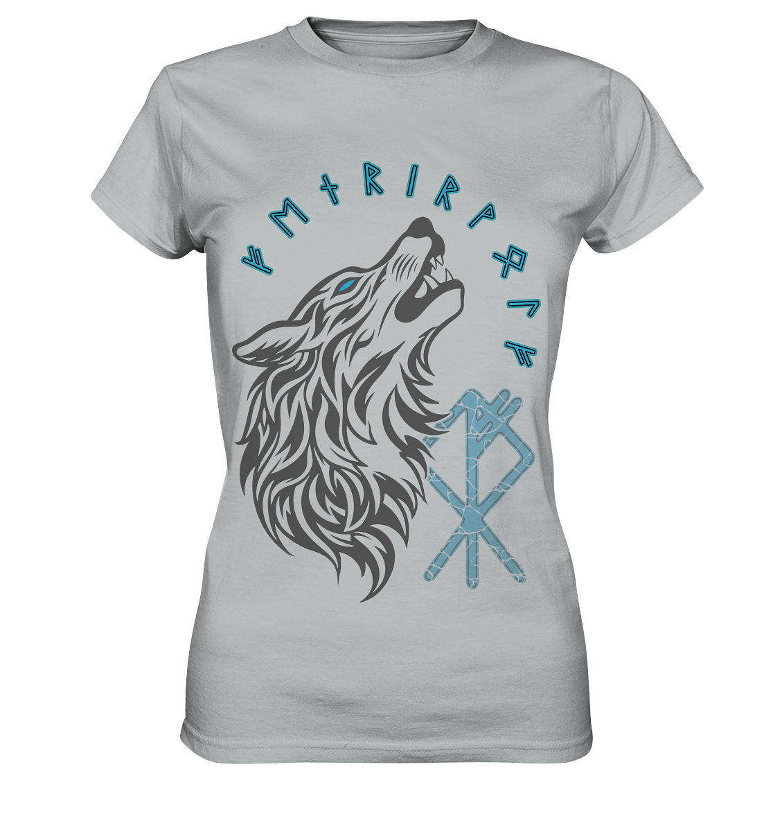 Fenrir Wolf  - Ladies Premium Shirt