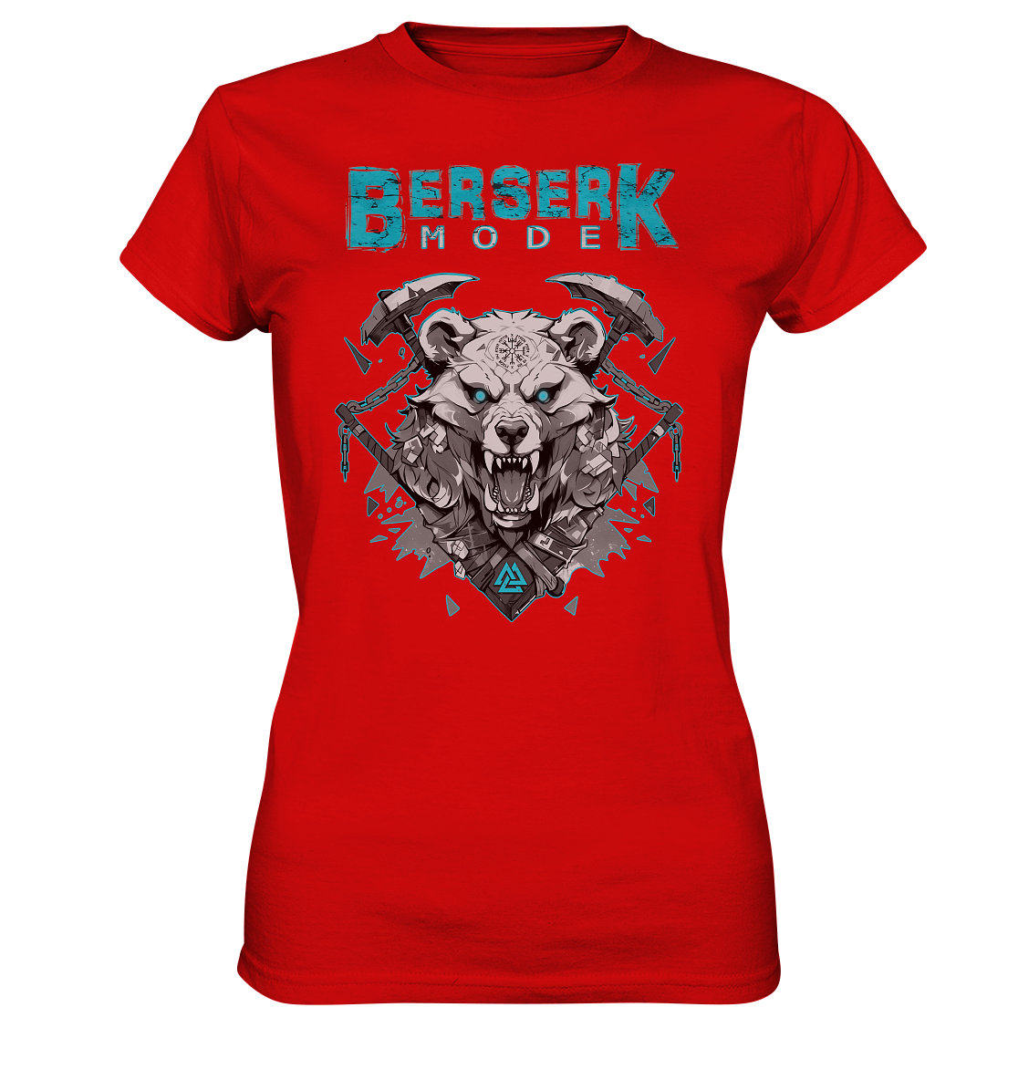 Berserk Mode Bear - Ladies Premium Shirt