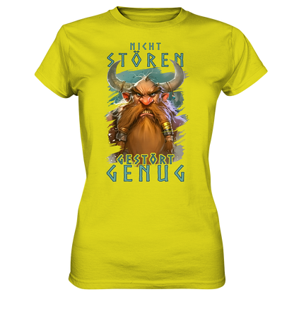 Nicht Stören Gestört Genug  - Ladies Premium Shirt