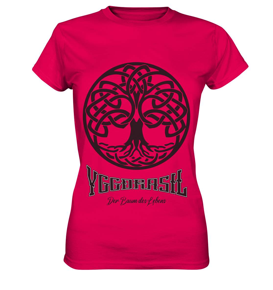 Yggdrasil Der Baum Des Lebens - Ladies Premium Shirt