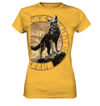 Wolf Yggdrasil  - Ladies Premium Shirt