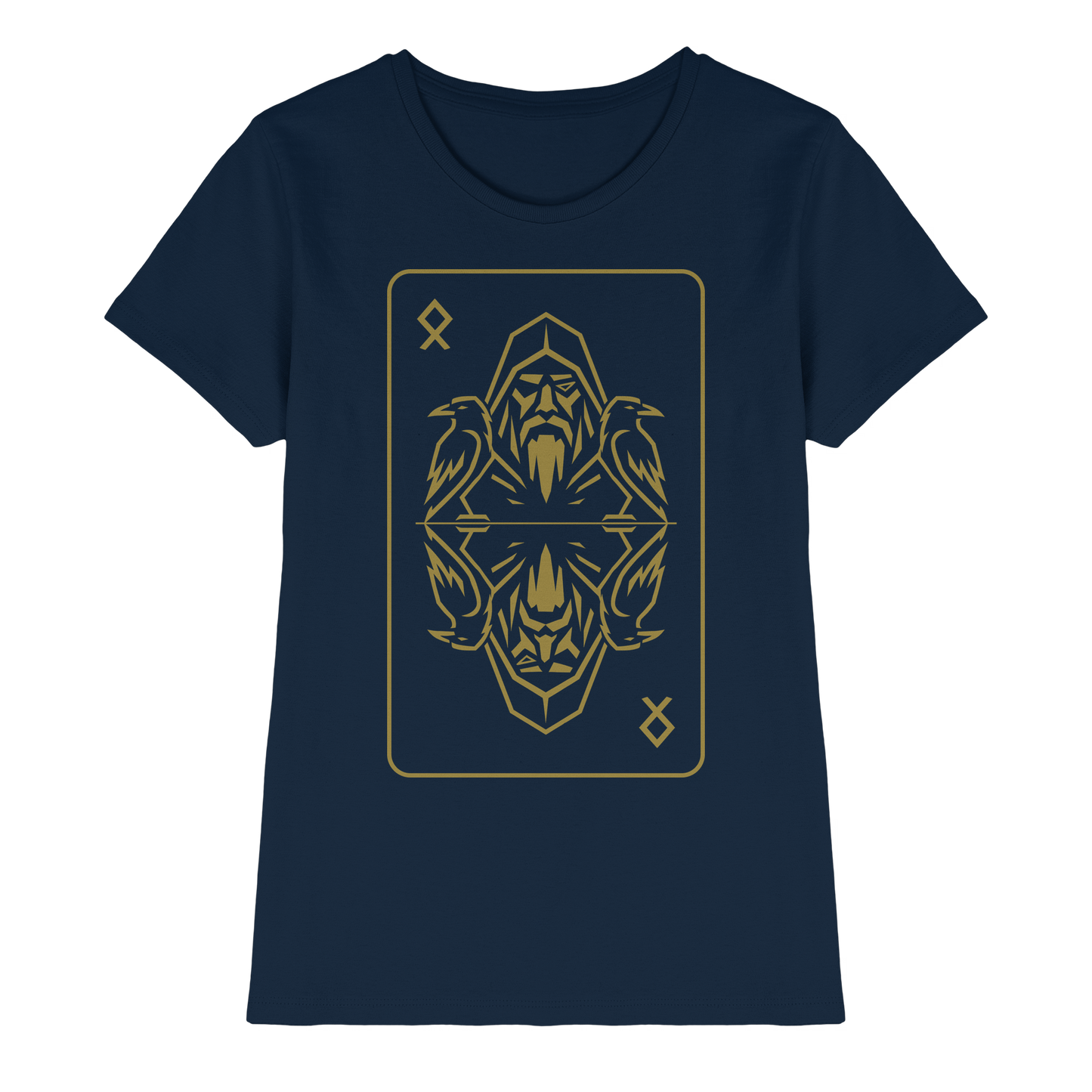 Runen Karte Odin - Ladies Premium Shirt