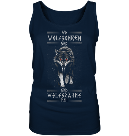 Wolfsohren Wolfszähne  - Ladies Tank-Top