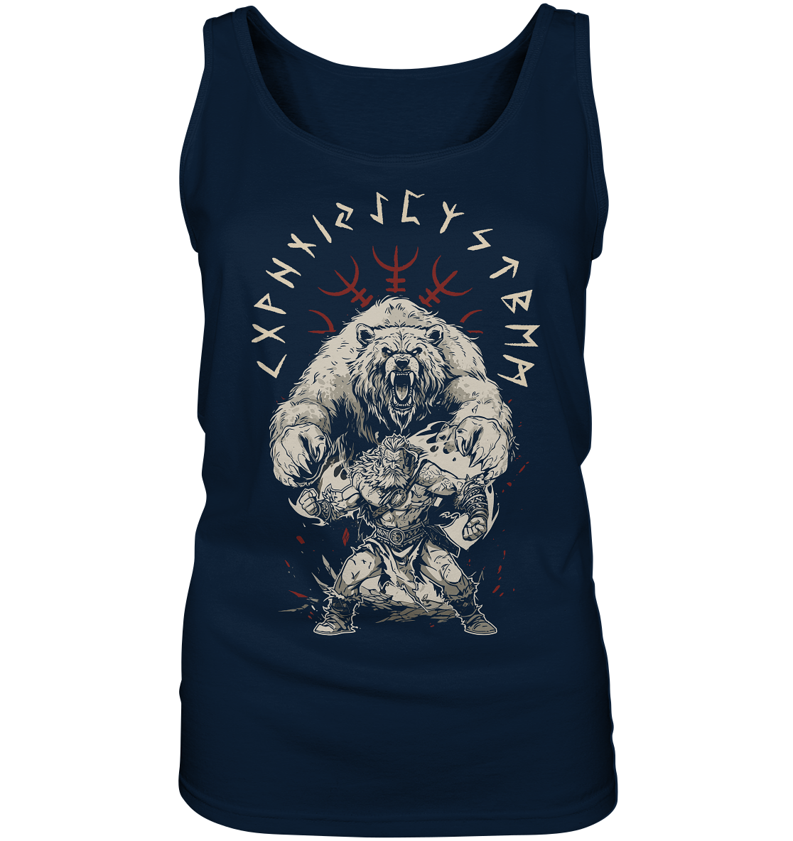 Wikinger Bär Aegishjalmur - Ladies Tank-Top