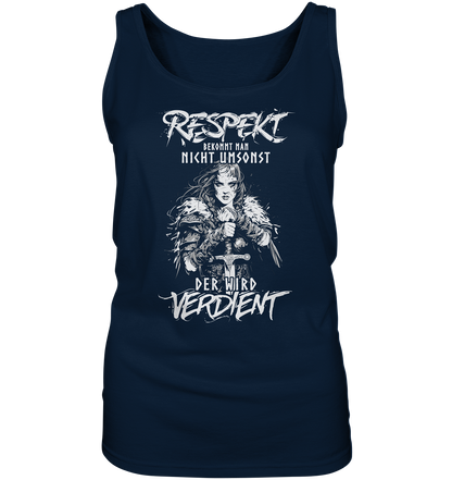 Respekt Bekommt Man Nicht Umsonst - Ladies Tank-Top