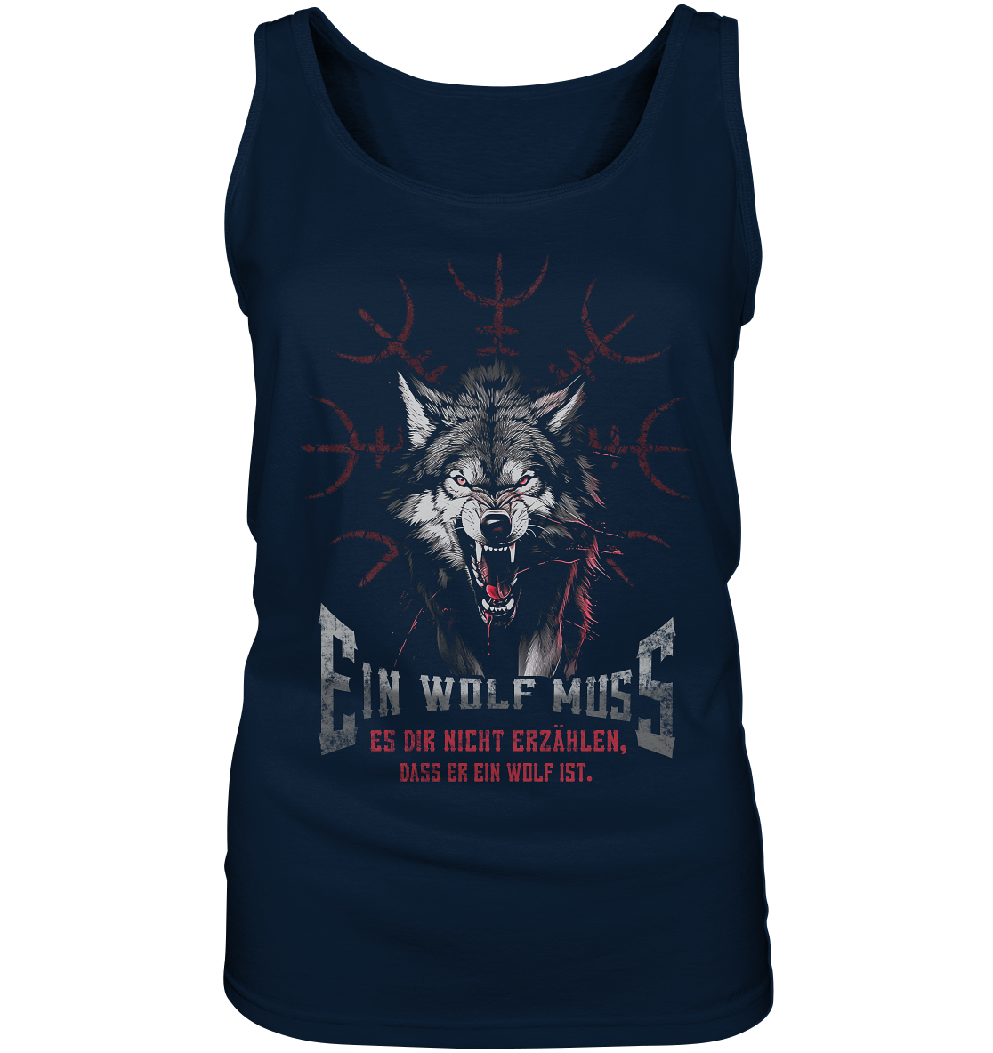 Nordischer Wolf - Ladies Tank-Top