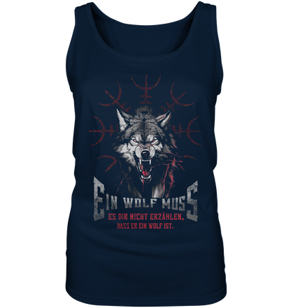 Nordischer Wolf - Ladies Tank-Top