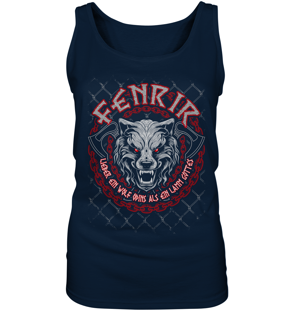 Nordic Wolf   Fenrir - Ladies Tank-Top