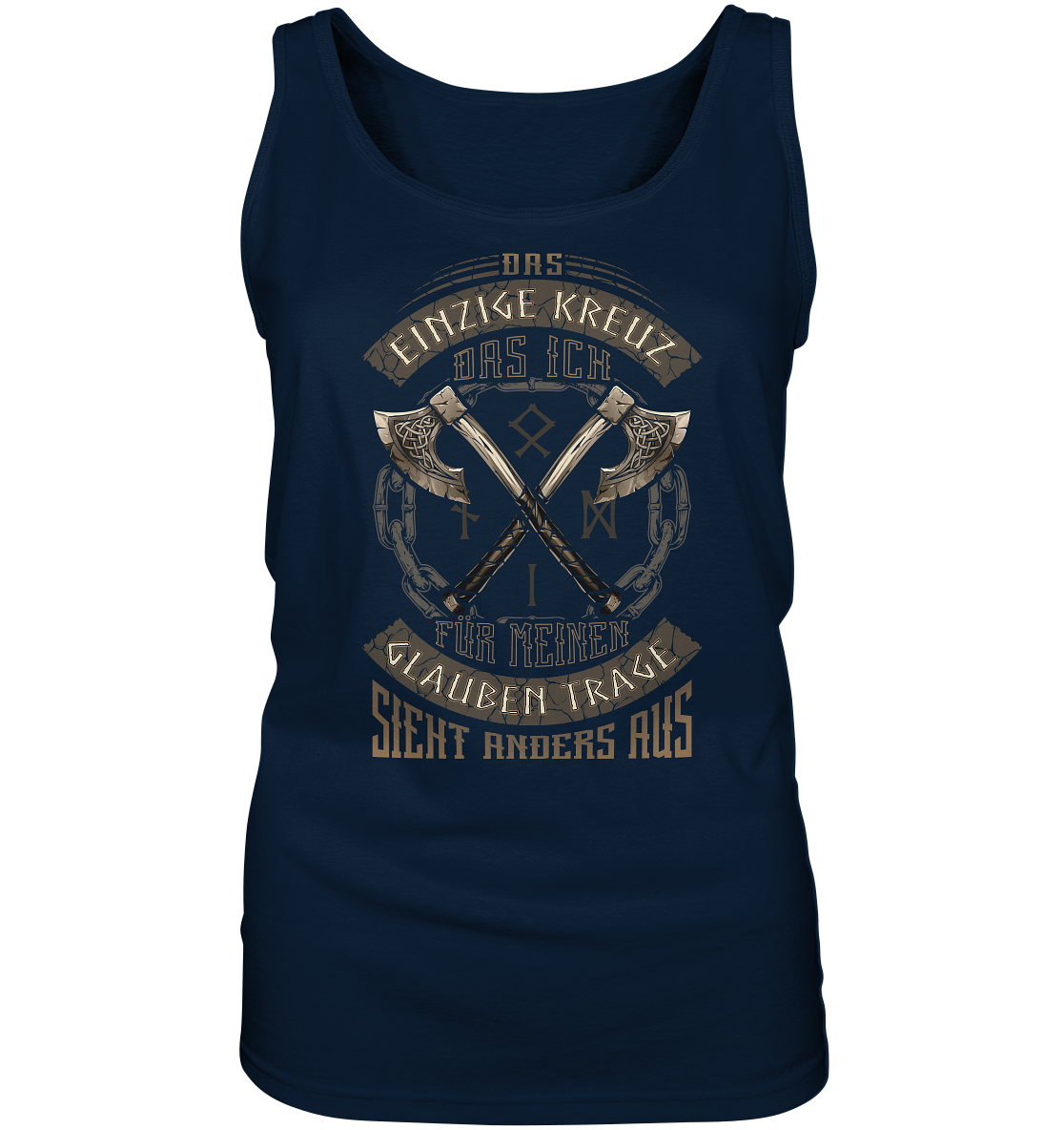 Das Einzige Kreuz Das Ich   - Ladies Tank-Top