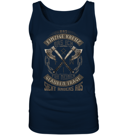 Das Einzige Kreuz Das Ich   - Ladies Tank-Top