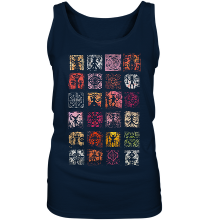 Abstrakte Nordische Symbole  - Ladies Tank-Top