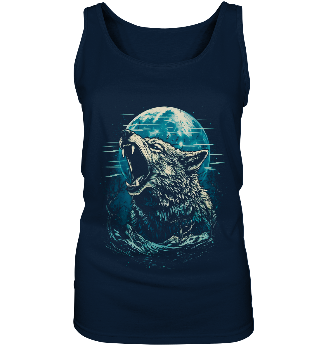 Nordic Wolf  - Ladies Tank-Top