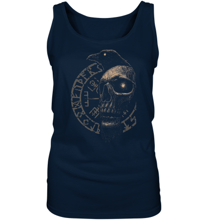 Rabe, Schädel, Vegvisir - Ladies Tank-Top