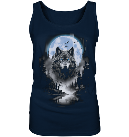 Wolf in Freier Natur - Ladies Tank-Top