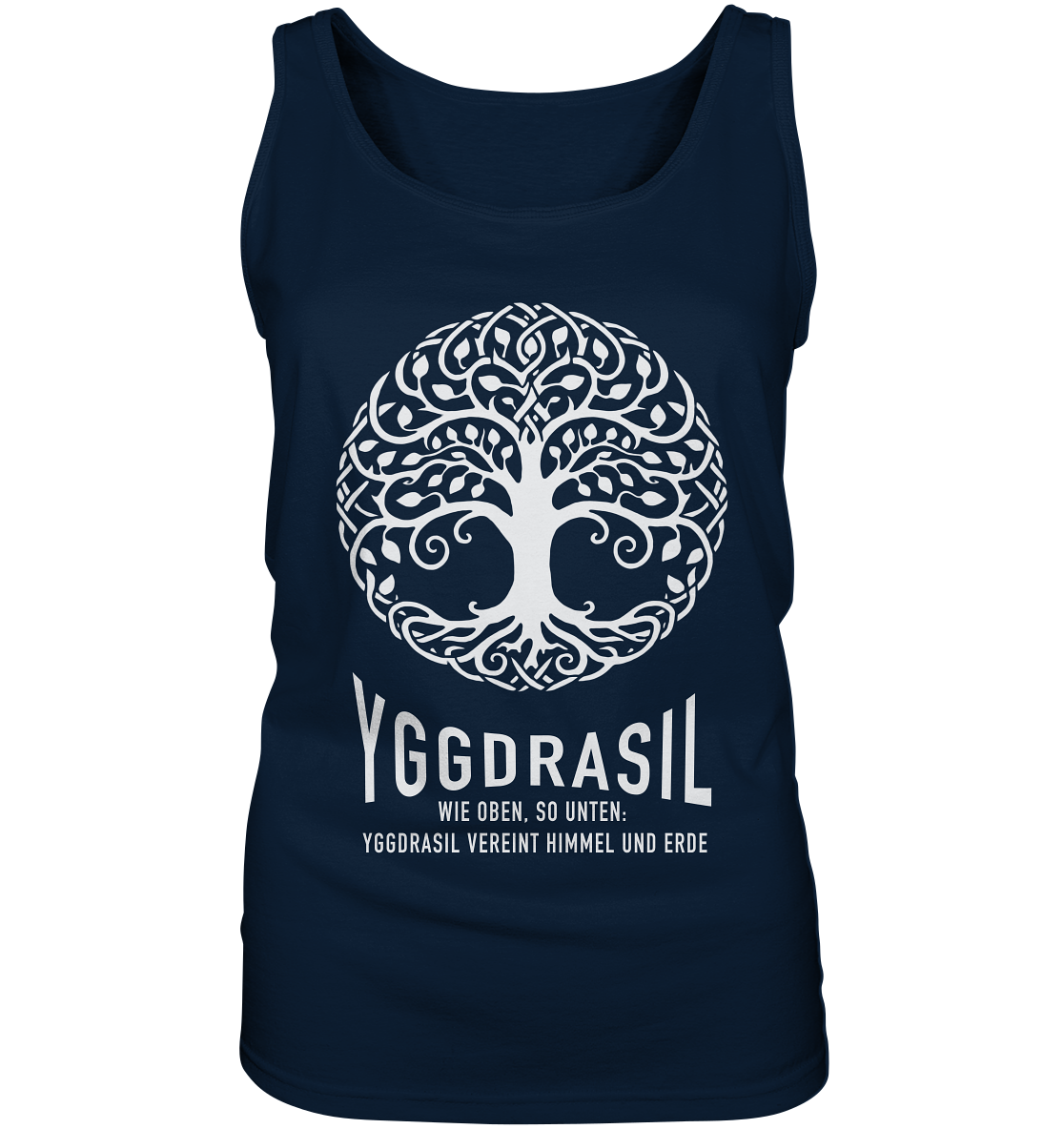 Yggdrasil Wie Oben, So Unten - Ladies Tank-Top