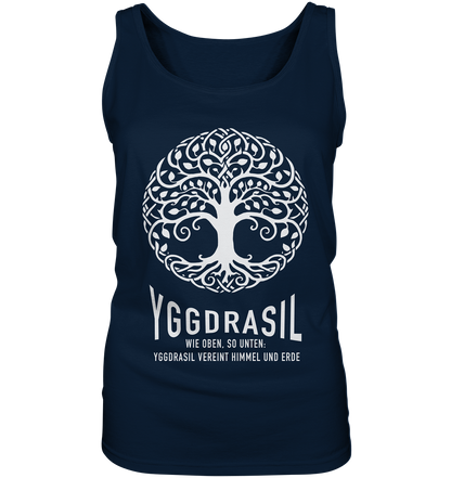 Yggdrasil Wie Oben, So Unten - Ladies Tank-Top