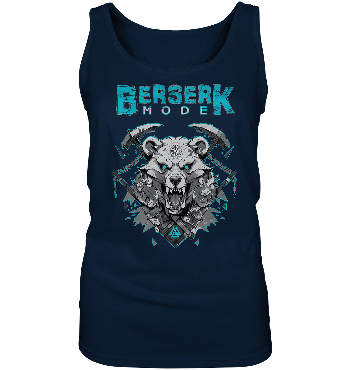 Berserk Mode Bear - Ladies Tank-Top