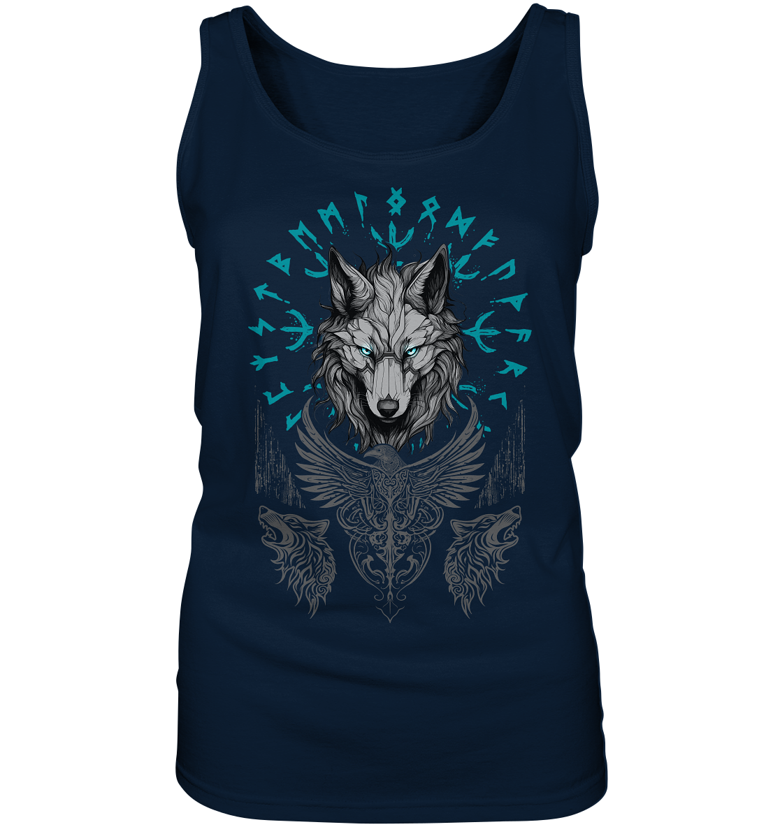 Wolf Vegvisir - Ladies Tank-Top