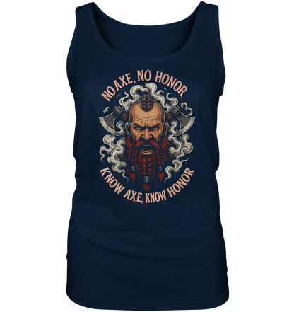 No Axe No Honor - Ladies Tank-Top