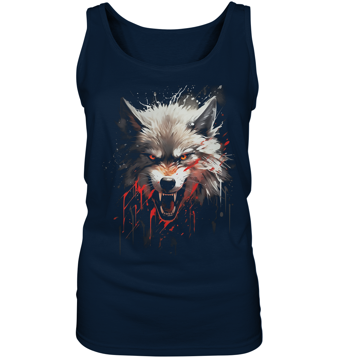 Nordic Wolf - Ladies Tank-Top