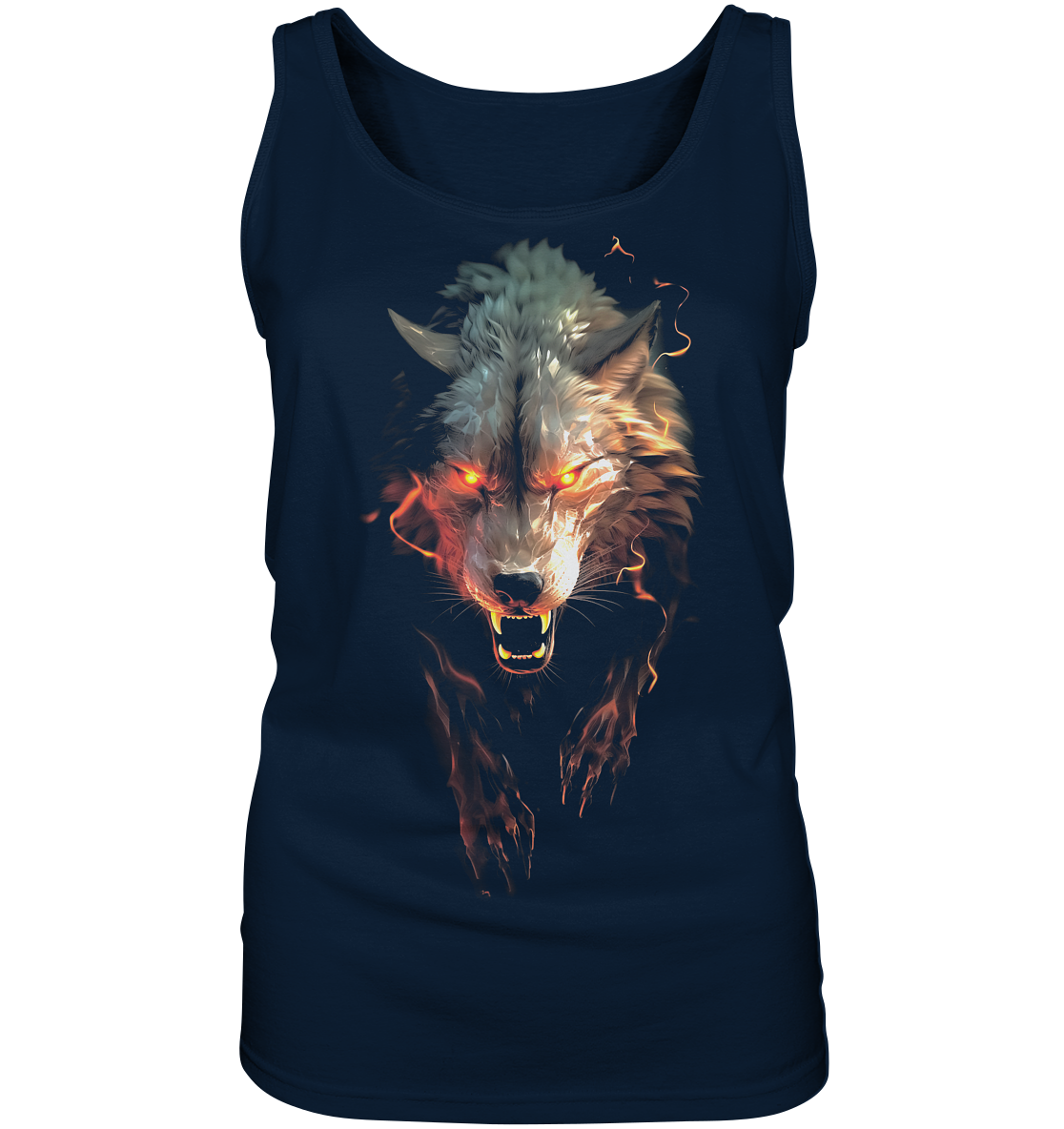 Wolf  - Ladies Tank-Top