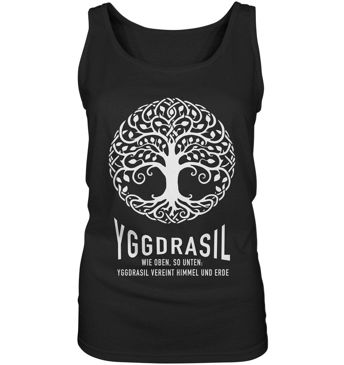 Yggdrasil Wie Oben, So Unten - Ladies Tank-Top