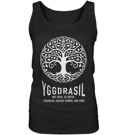 Yggdrasil Wie Oben, So Unten - Ladies Tank-Top