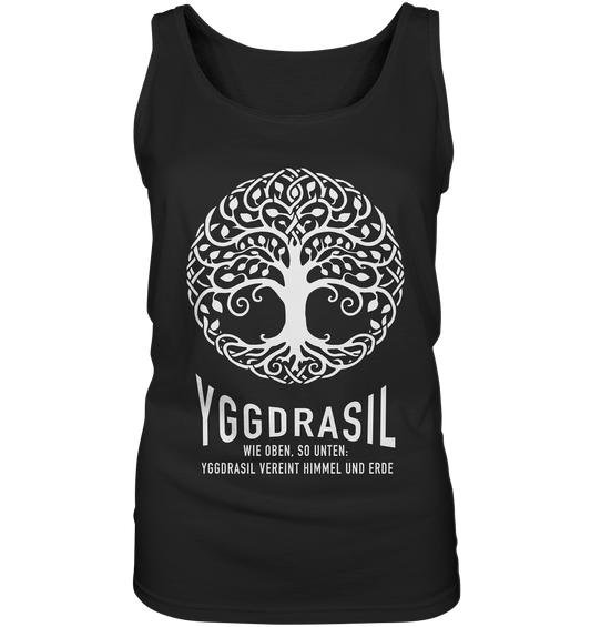 Yggdrasil Wie Oben, So Unten - Ladies Tank-Top