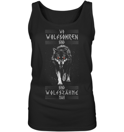 Wolfsohren Wolfszähne  - Ladies Tank-Top