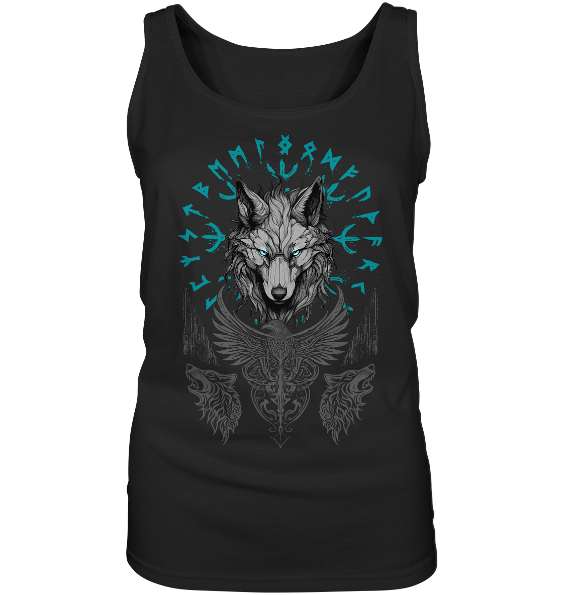 Wolf Vegvisir - Ladies Tank-Top