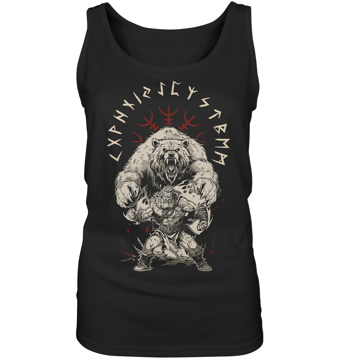 Wikinger Bär Aegishjalmur - Ladies Tank-Top