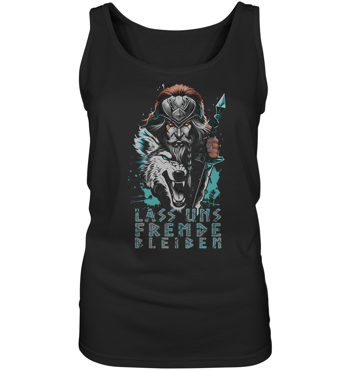 Wikinger Krieger Wolf - Ladies Tank-Top