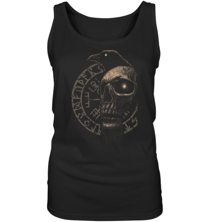 Rabe, Schädel, Vegvisir - Ladies Tank-Top