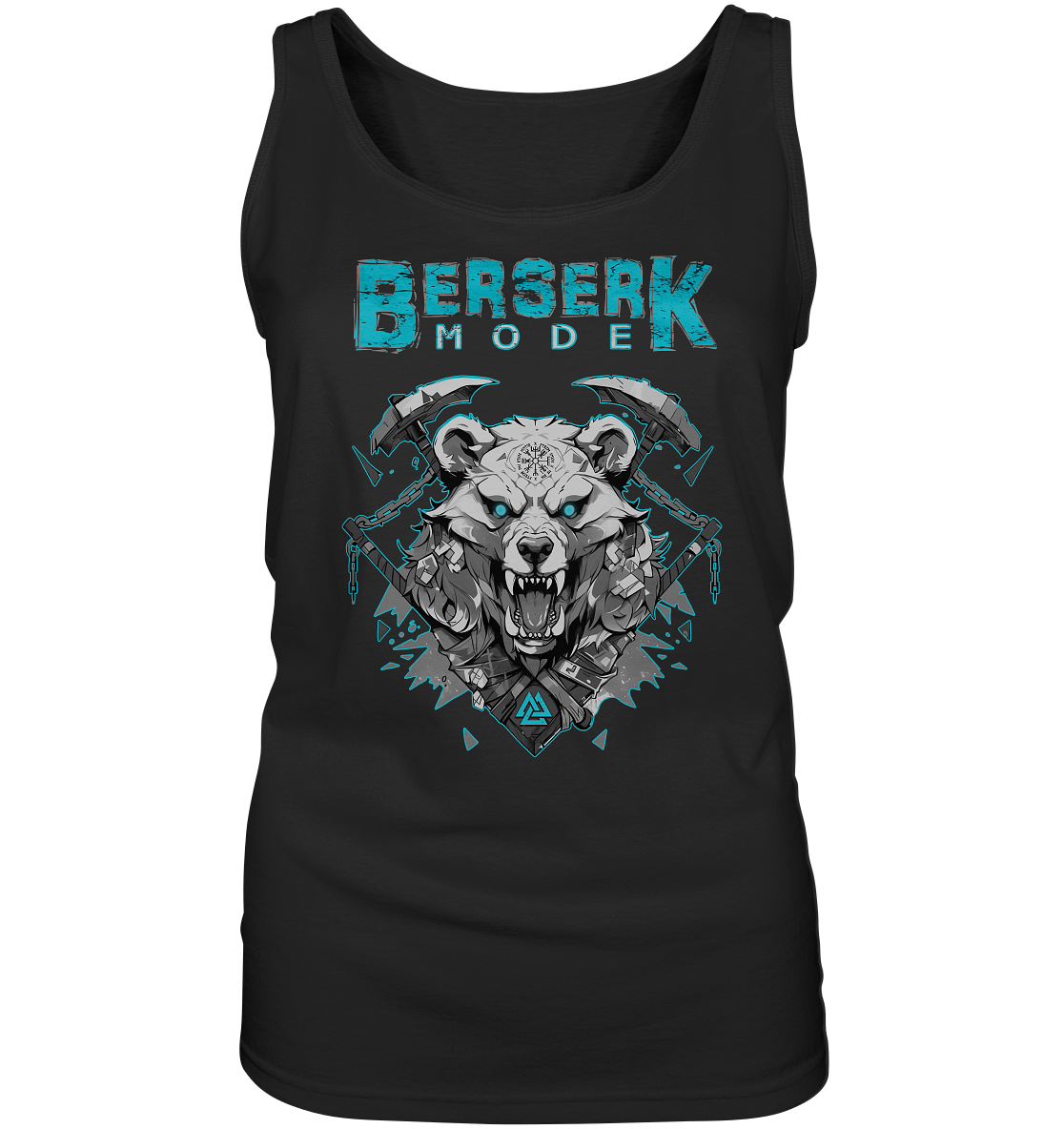 Berserk Mode Bear - Ladies Tank-Top