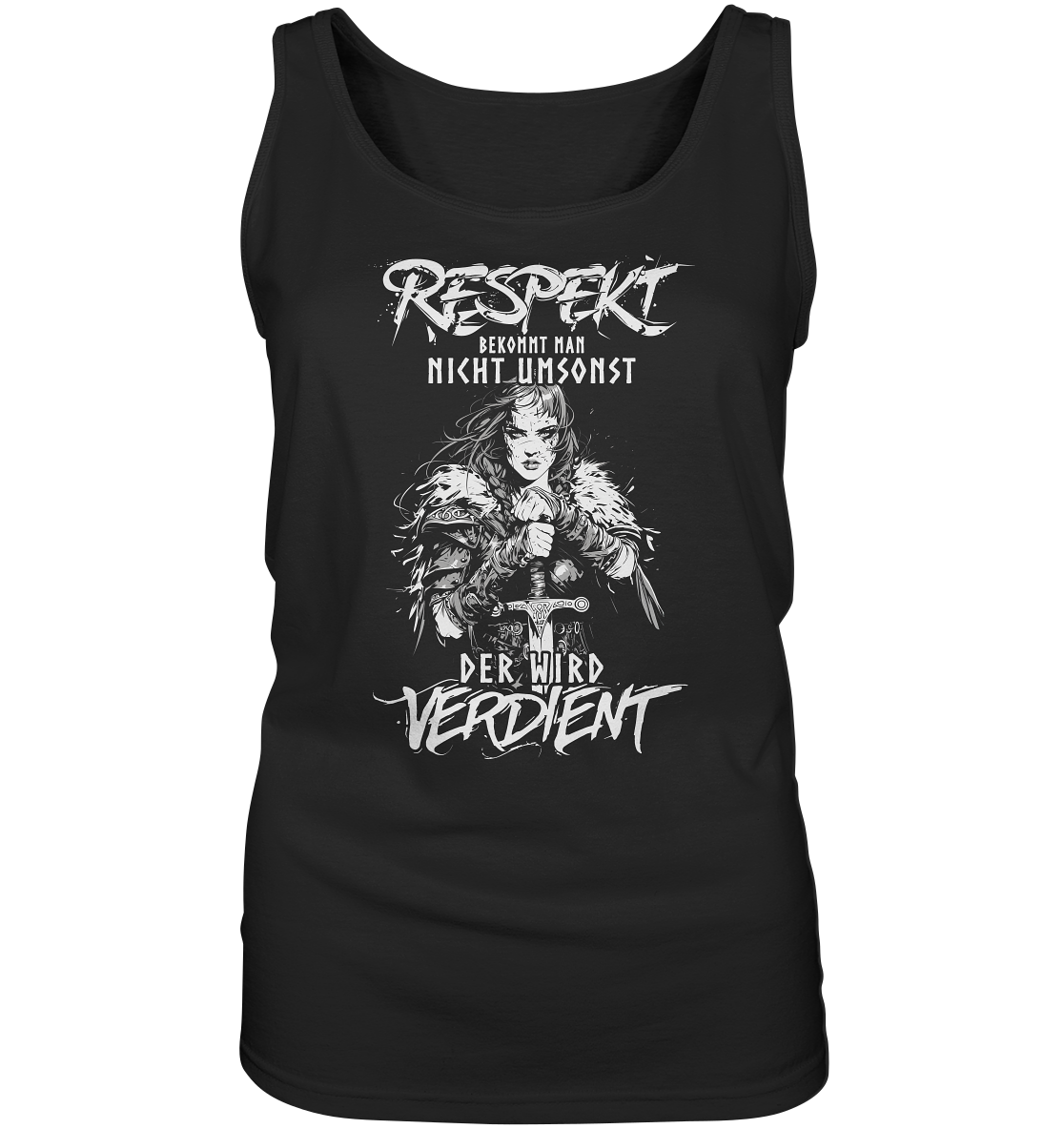 Respekt Bekommt Man Nicht Umsonst - Ladies Tank-Top