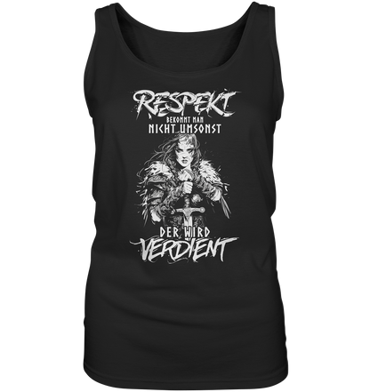 Respekt Bekommt Man Nicht Umsonst - Ladies Tank-Top